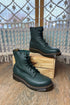 DOC MARTENS Green Leather Boots (10)