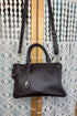 ROOTS Brown Leather Handbag