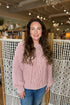 FREE PEOPLE- Cable Knit Sweater (S)