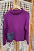 SHANNON PASSERO- NWT Sweater/Denim Pocket (M)