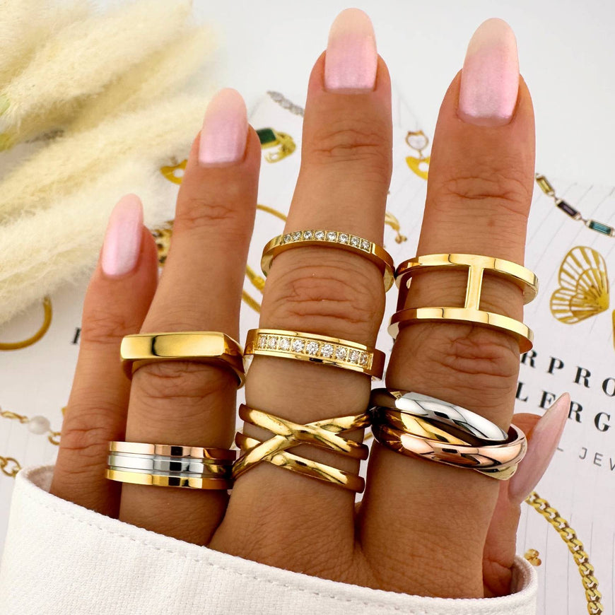 18K Gold Plated Ring