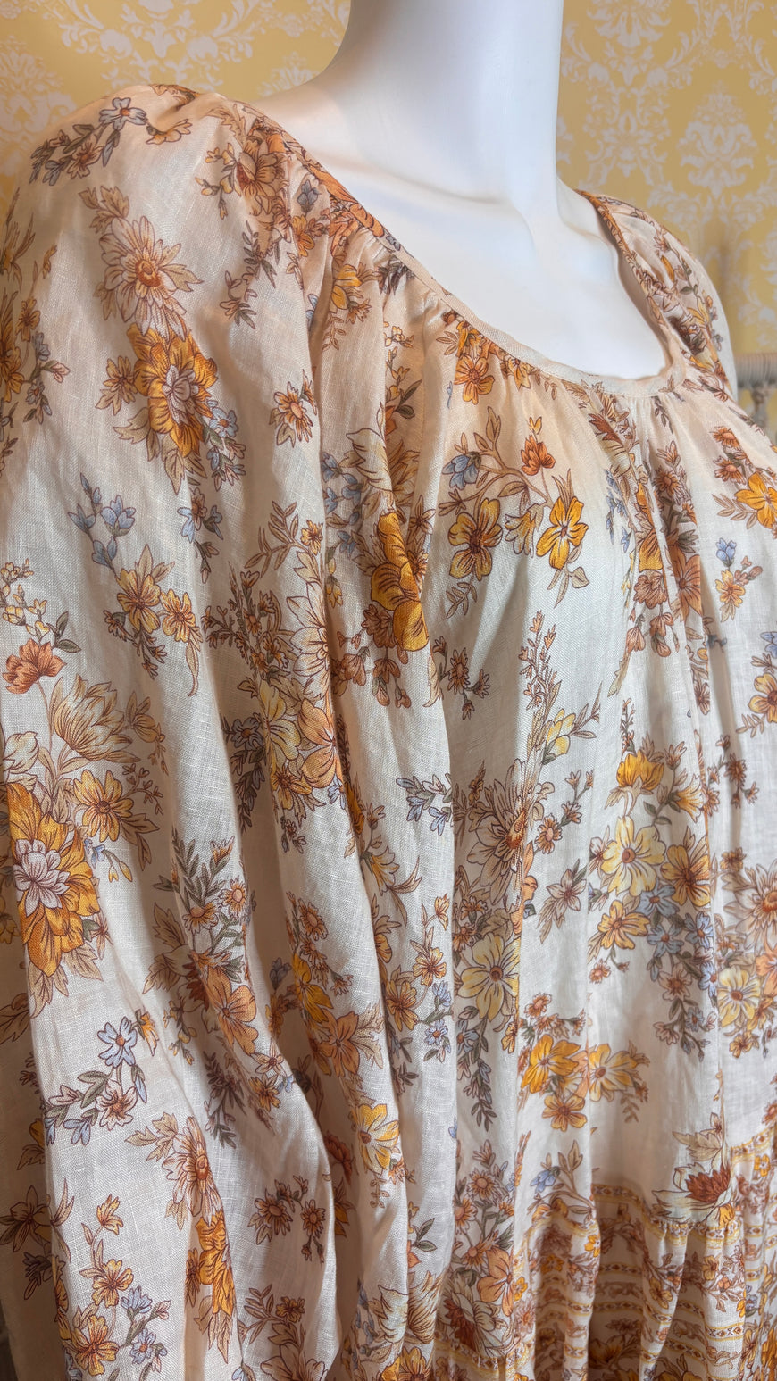 SPELL Floral Mini Dress (fits S-M)