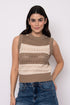 ABIGAIL- Knit Sleeveless Sweater