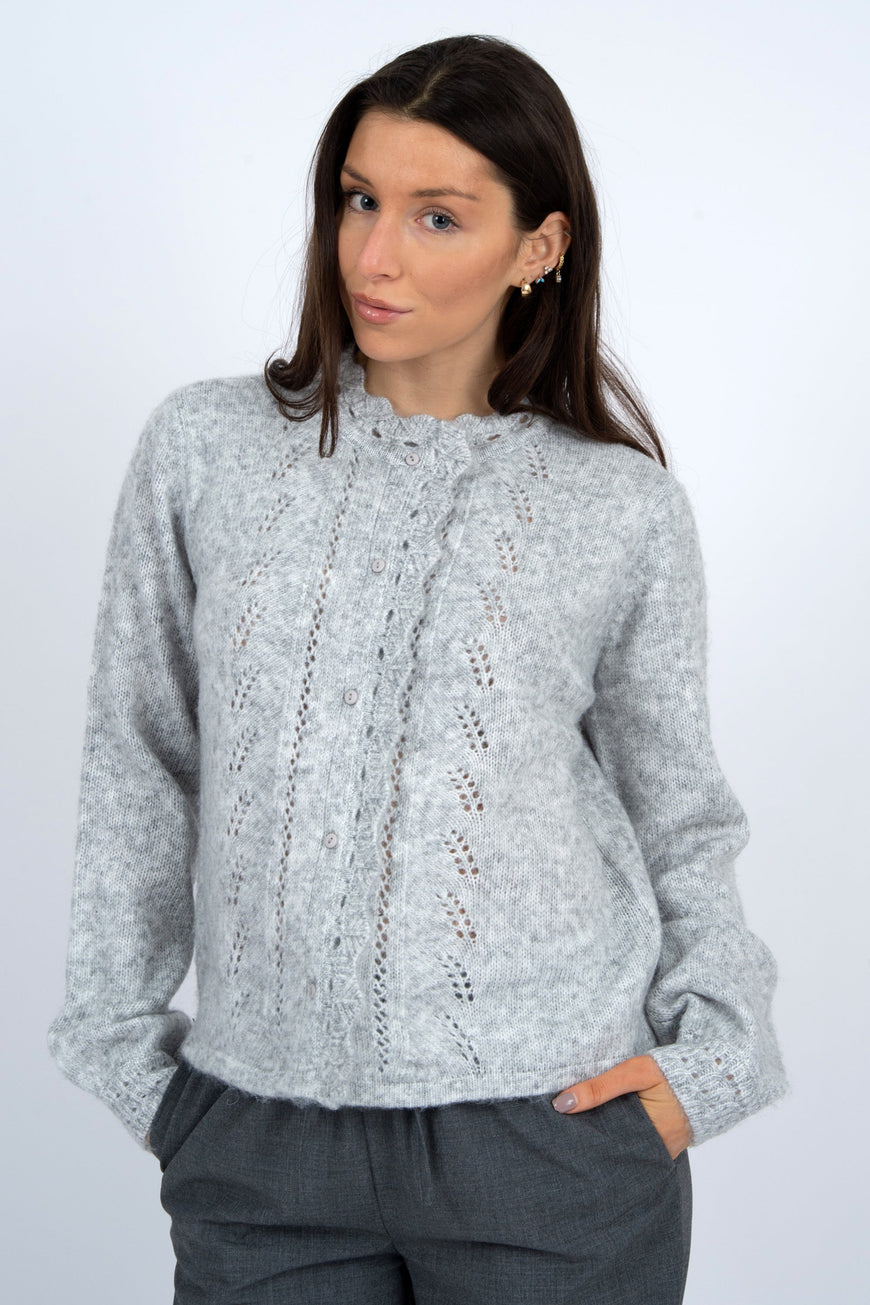 Asiarpak Crew Neck Cardigan