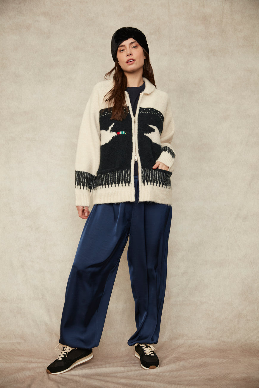 RD TAJI Geese Cardigan