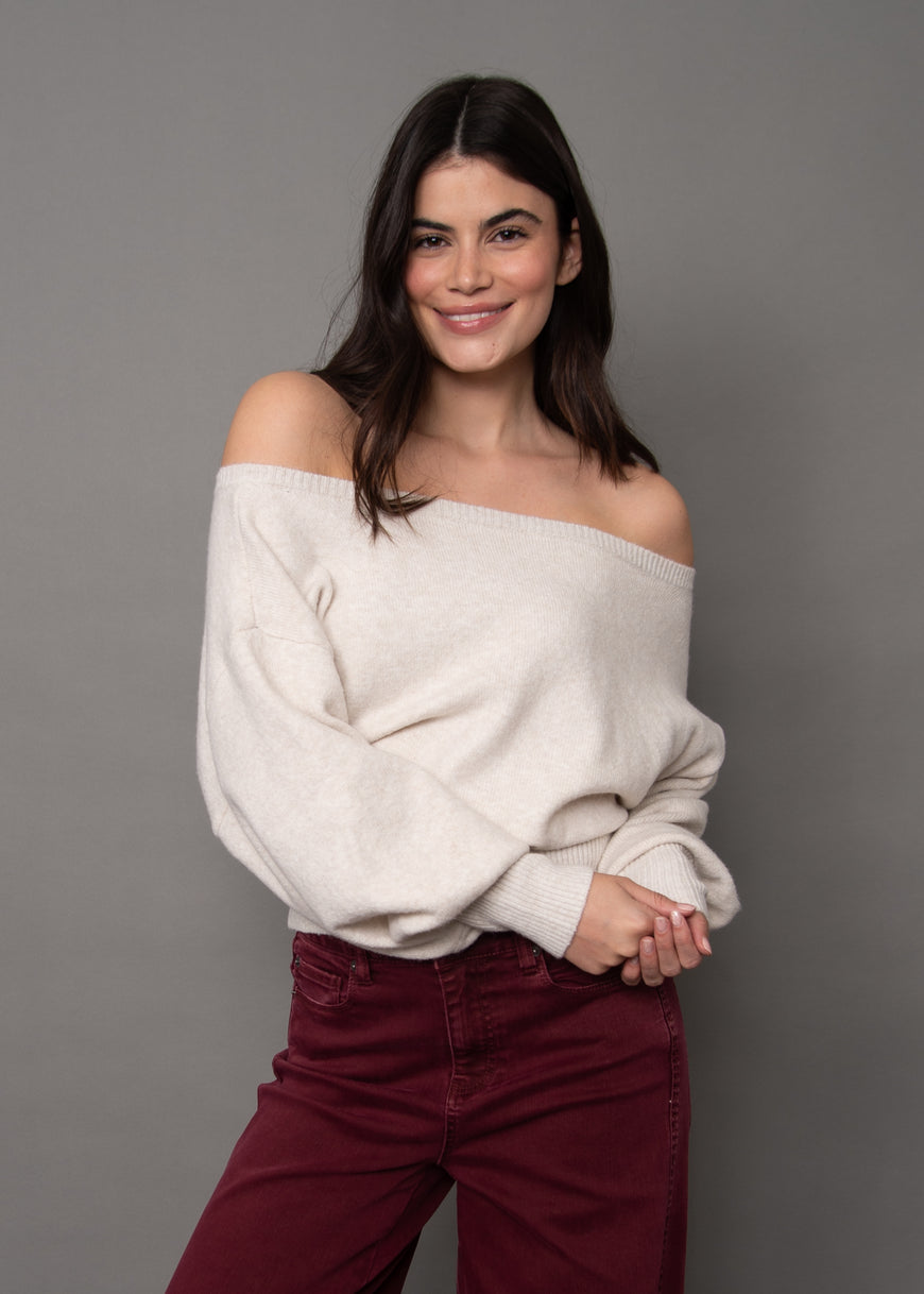 RD NILAMANI Boat Neck Sweater