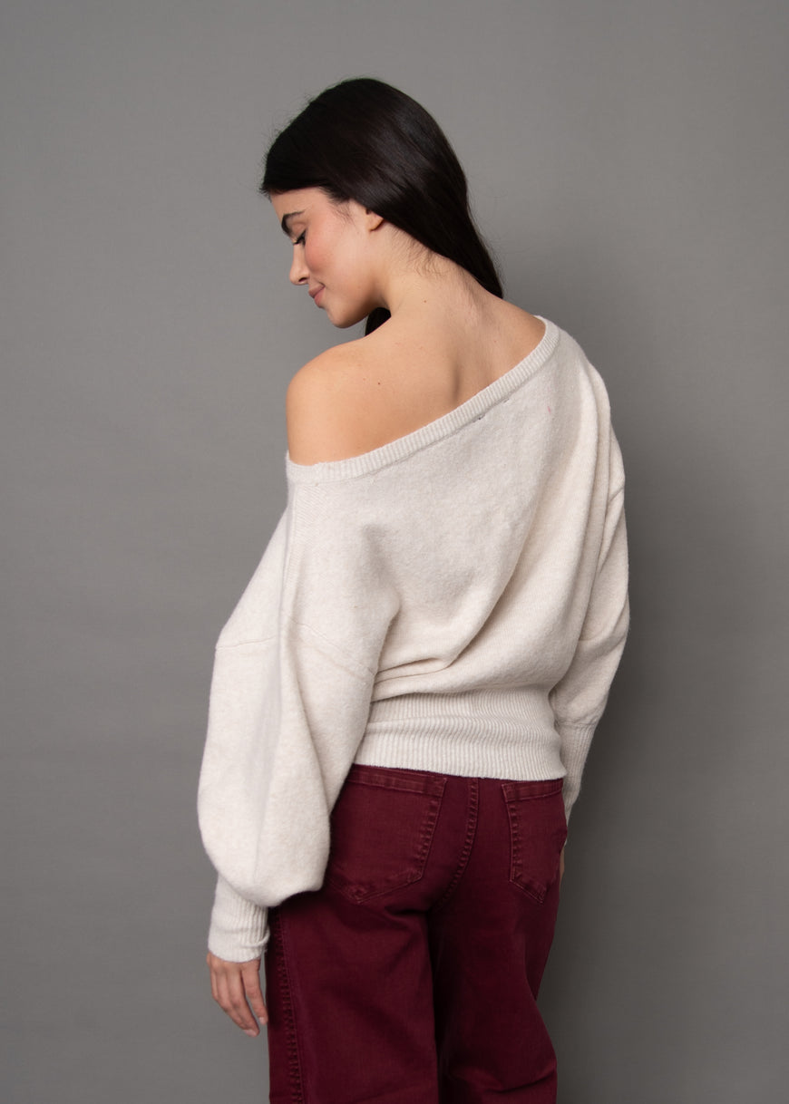 RD NILAMANI Boat Neck Sweater