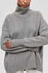 COMMENSE | Cloudless Sky Turtleneck Oversized Sweater (S)