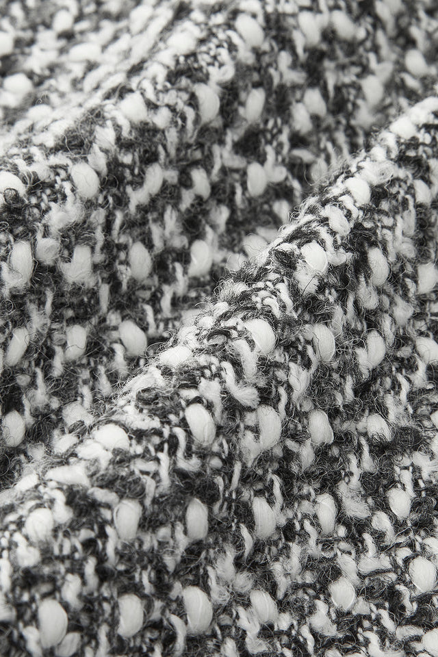 COMMENSE | Wool-Blend Tweed Pockets Shorts (S)