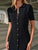 COMMENSE-Navy Knit Dress (S)