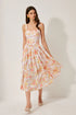 COMMENSE | Floral Print A-Line Dress (M)