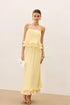 COMMENSE | Pleated Layered Ruffle Skirt Set (M)