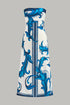 COMMENSE | Strapless Floral Print Maxi Dress (S)
