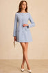COMMENSE | Long Sleeve Fitted A-Line Dress (L)