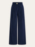 COMMENSE - Corduroy Wide-Leg Pleated Pants (M)