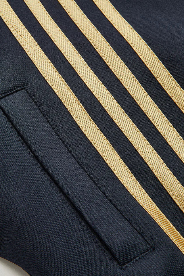 COMMENSE | Quadruple Stripe Sweatshirt and Pants Set (M)