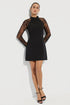 COMMENSE | Lace Sleeve A-Line Mini Dress (L)