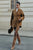  Utility Belted Tweed Style Coat (XS)