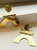 FRUG Brass Arch Drop Earrings