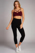 BAMBOO- 3/4 High Rise Leggings Black (O/S)