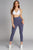 BAMBOO- 3/4 High Waisted Leggings Slate (O/S)