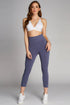 BAMBOO- 3/4 High Waisted Leggings Slate (O/S)