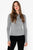 BAMBOO-Crew Neck Top Grey (O/S)