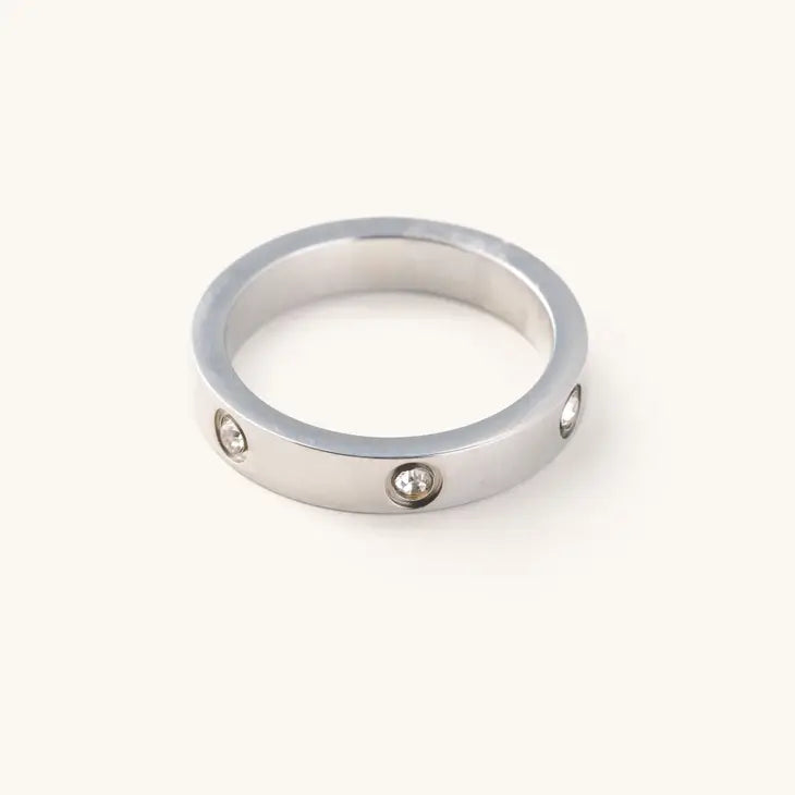 Corinne Silver Ring