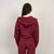 RD Haidelyn Zip Up in Oxblood