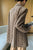 COMMENSE | Houndstooth Split Blazer With Belt (S)