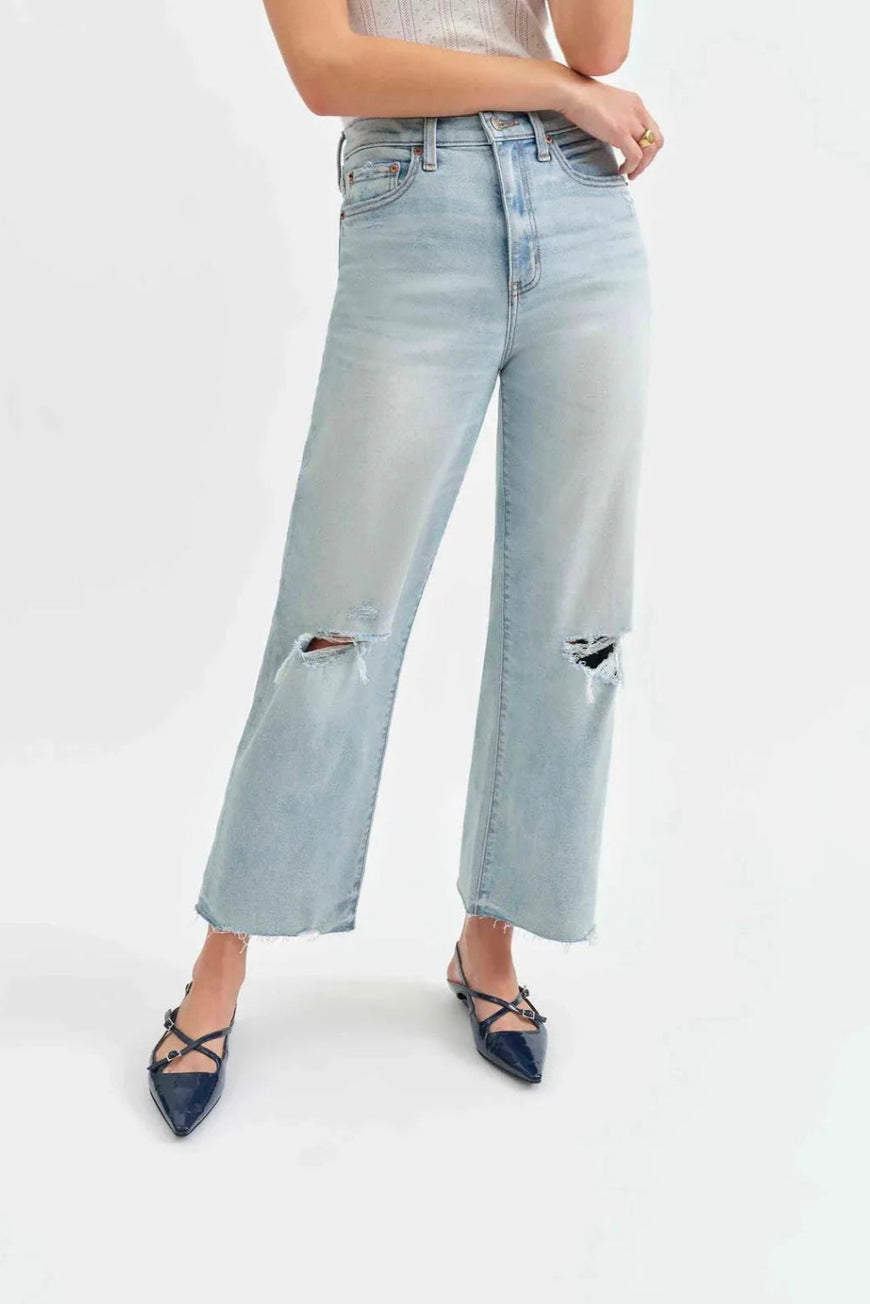 DAZE- Pleaser Crop High Rise