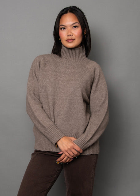 Anthousa Mock Neck Sweater