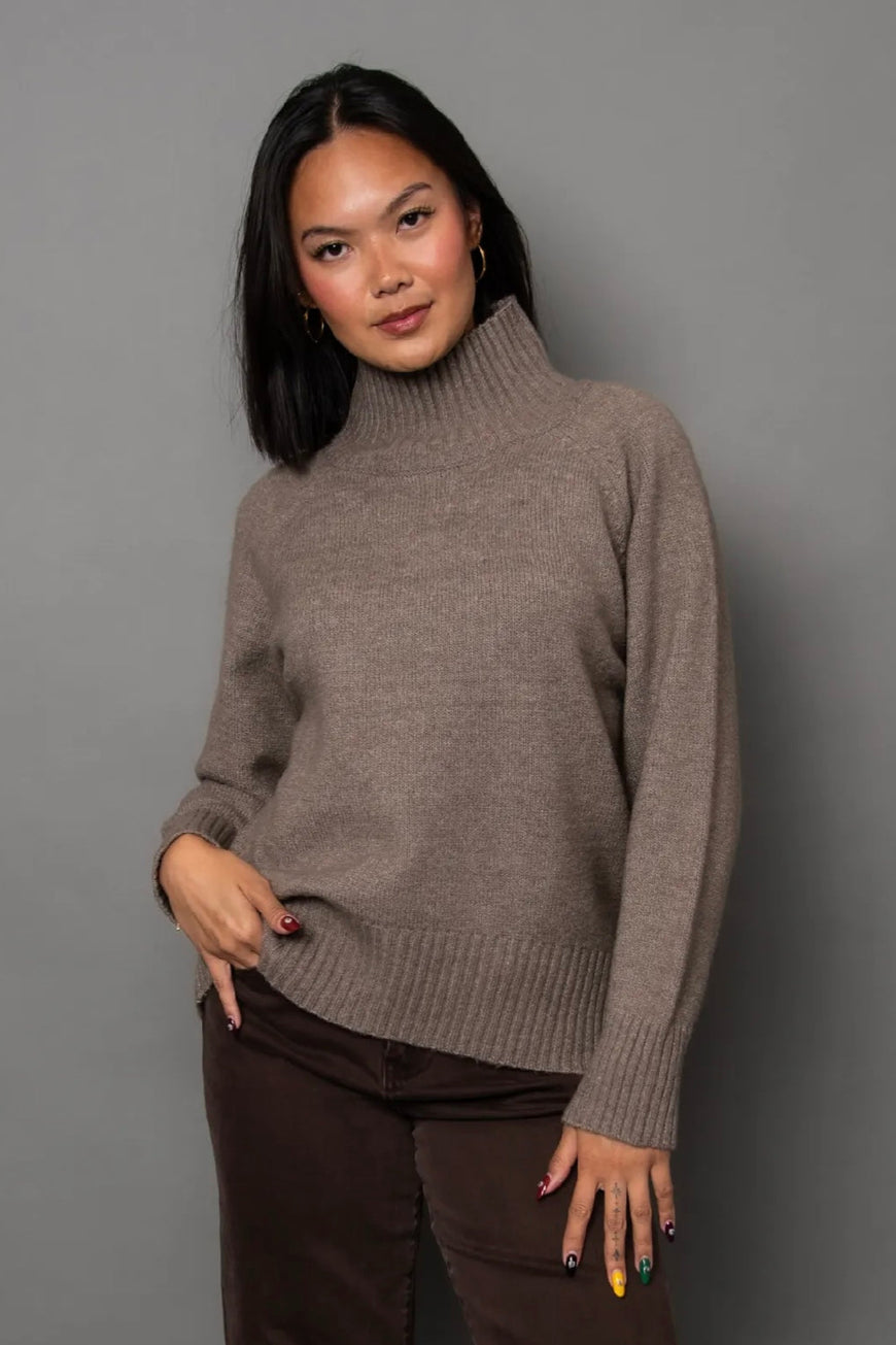 Anthousa Mock Neck Sweater