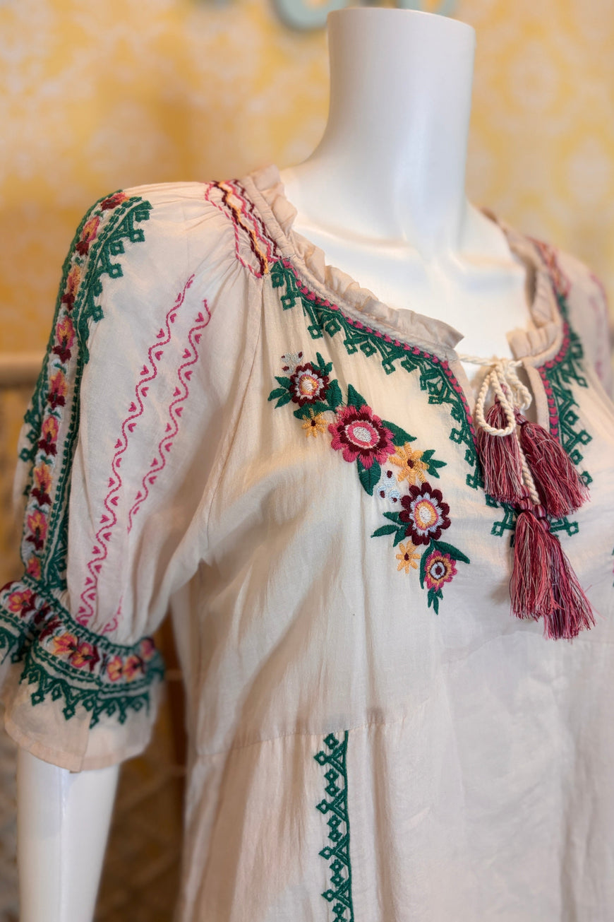 ODD MOLLY- NWT Ebmbroidered Dress (8/10)