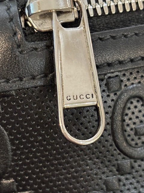 GUCCI GG Belt Leather Bag