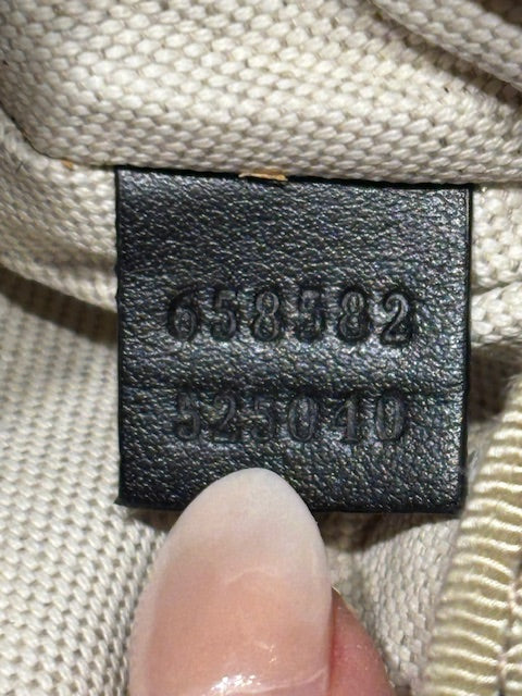 GUCCI GG Belt Leather Bag
