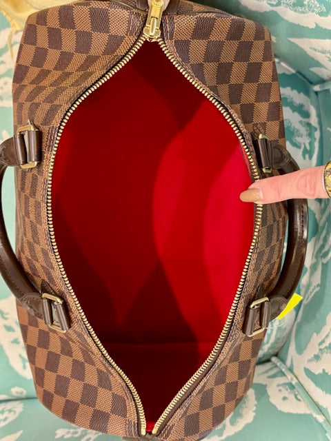 LOUIS VUITTON Speedy 35 Damier Ebene