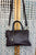ROOTS Brown Leather Handbag