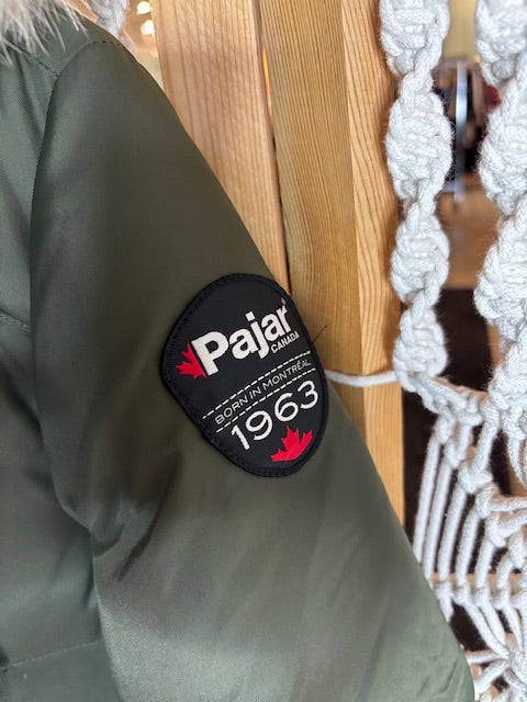 PAJAR- Down Coat with Fur Hood (M)