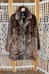 JESSICA-Faux Fur Leopard Coat (S)