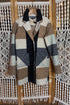 CHARLI B- Boucle Plaid Coat (Fits S)