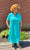 Fenini Seafoam Green Linen Dress (M)