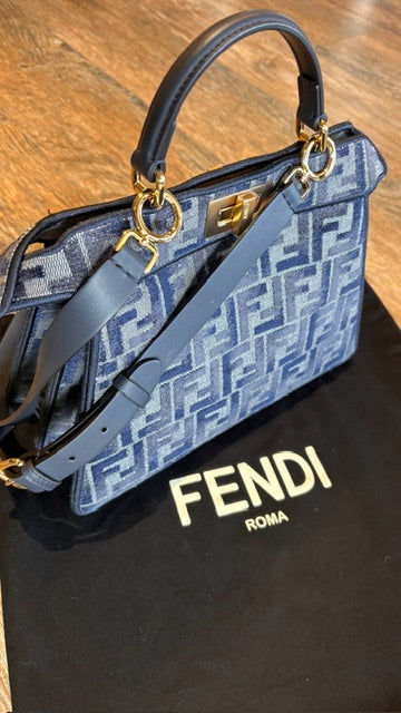 FENDI Small Peekaboo ISeeU Tote Bag