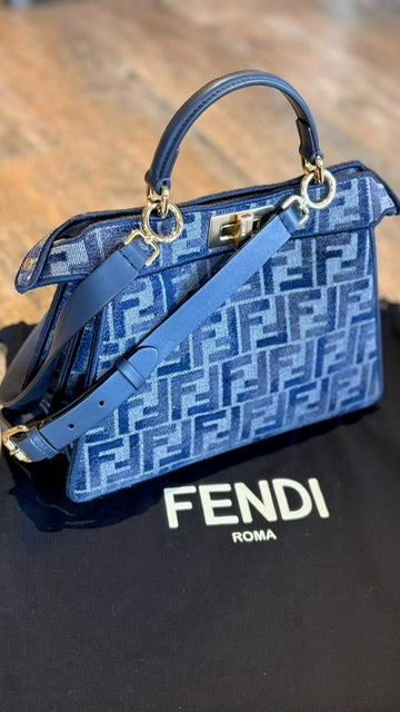 FENDI Small Peekaboo ISeeU Tote Bag