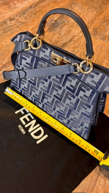 FENDI Small Peekaboo ISeeU Tote Bag