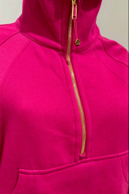 LULULEMON- Half Zip Funnel Neck Sweatshirt (XS-S)