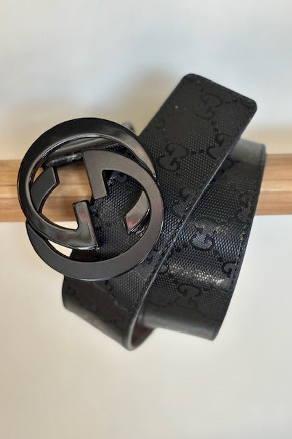 GUCCI-GG Imprime Belt (34 Inches)