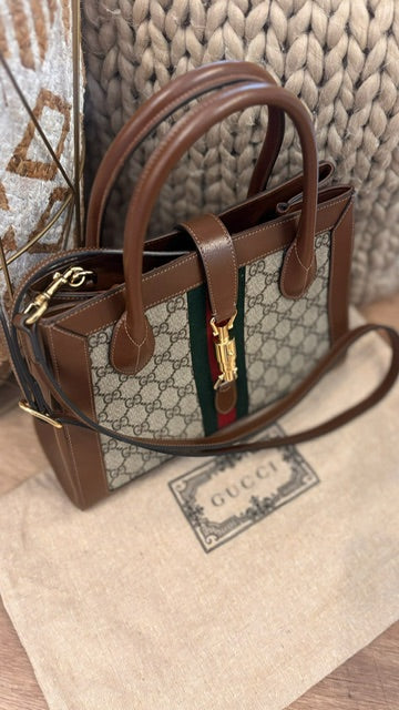 GUCCI Jackie 1961 Medium Top Handle Bag