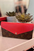 LOUIS VUITTON Marie-Lou Long Monogram Wallet