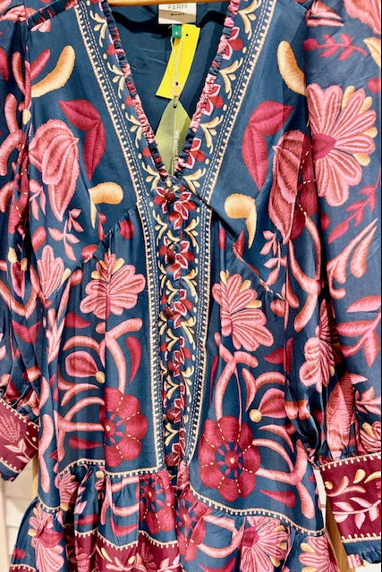 FARM RIO-NWT Floral Dress (S)